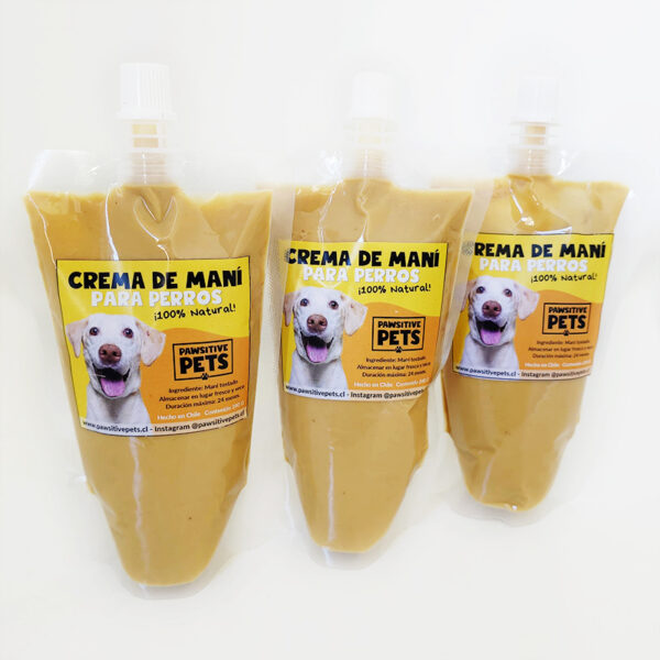 Crema de Maní Premio100% Natural para Perros 240 G. - Imagen 2