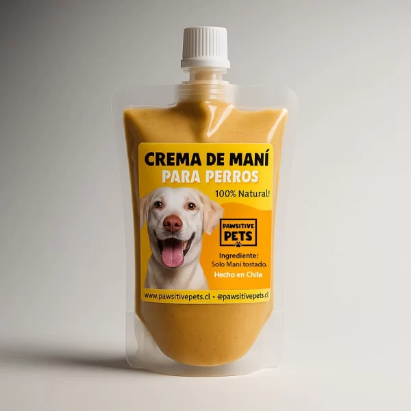 Crema de Maní Premio100% Natural para Perros 240 G. - Imagen 2