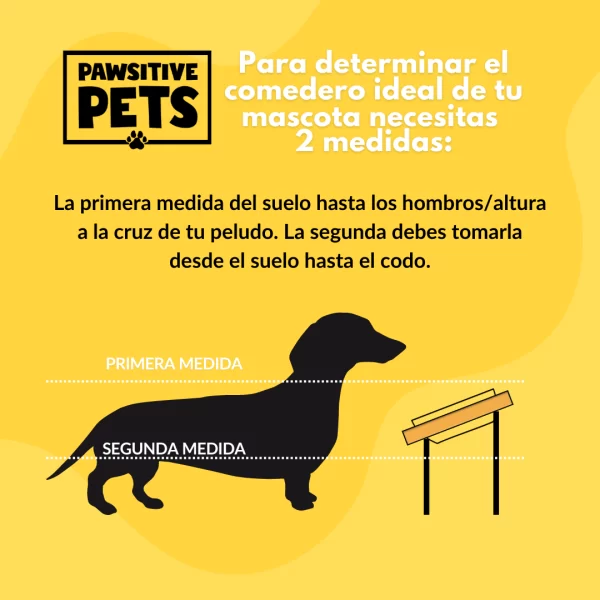 Bebedero Comedero Mascota Doble de Madera en Altura Perros y Gatos – 12 cm de Altura. - Imagen 6